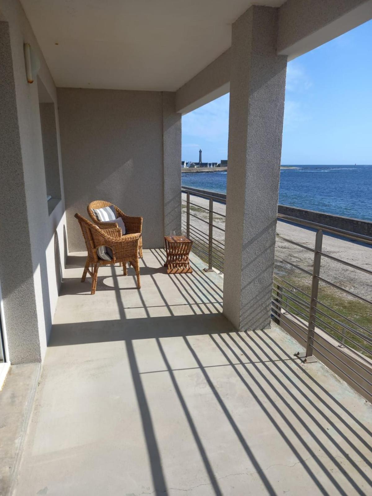 Apartamento Reve Bleu - Vue Mer Exceptionnelle - Wifi - Draps Et Serviettes Inclus - Balcon Avec Mobilier De Jardin Penmarcʼh Exterior foto